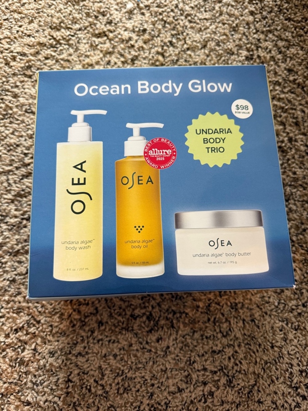Osea Ocean Body Glow Undaria Body Trio